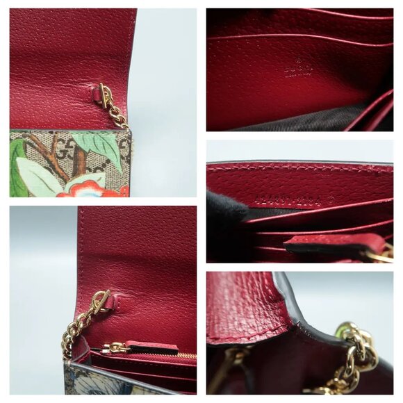 100% Authentic GUCCI Brown Canvas Shoulder Bag 633-11624 - Picture 11 of 12